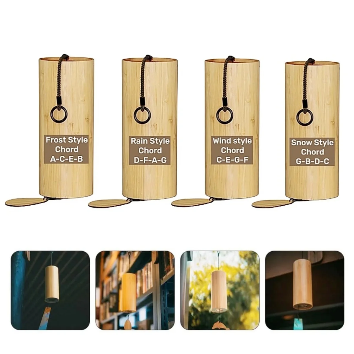 KOSHI CHIME Campanilla de viento de bambú